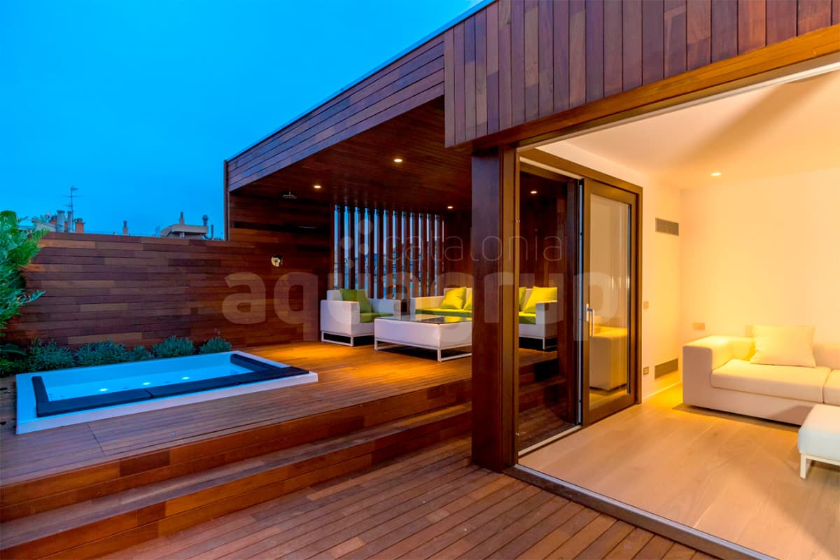 Catalonia Aquagrup - Aquavia Spa y Jacuzzi para Exterior e Interior — trabajo 1