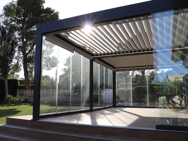 Acuglass - Cerramientos de Terrazas, Cortinas de Cristal y Pérgolas Bioclimáticas — trabajo 2