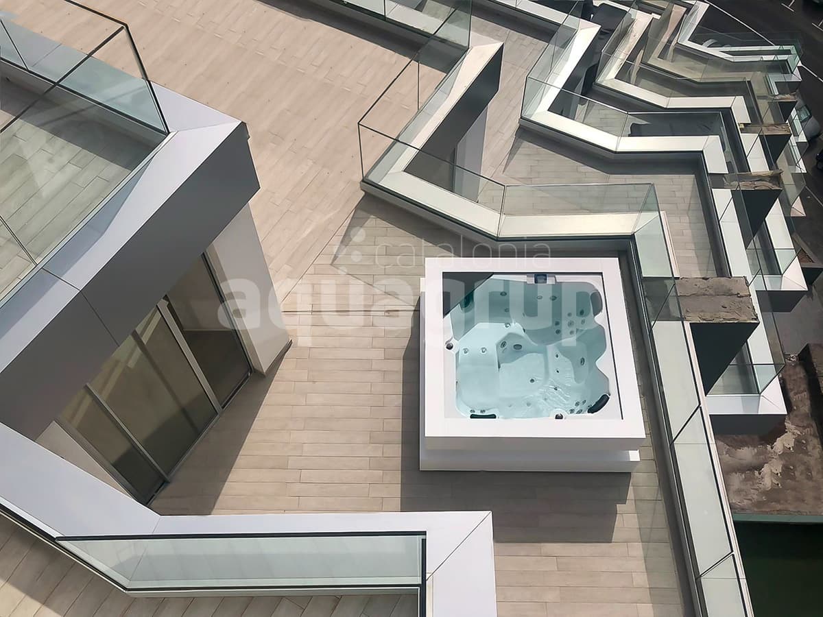 Madrid Aquagrup - Aquavia Spa y Jacuzzi para Exterior e Interior — trabajo 3